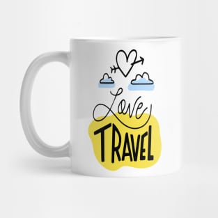 Love travel t-shirt Mug